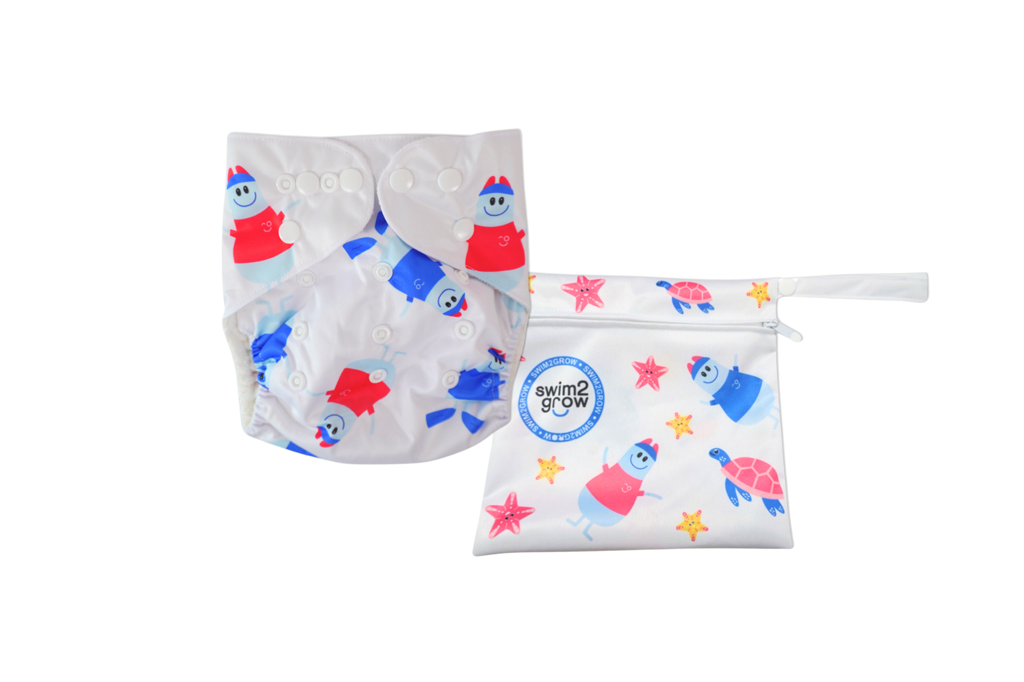 Bobos mitwachsende Schwimmwindel inkl. Wetbag - swim2grow.shop