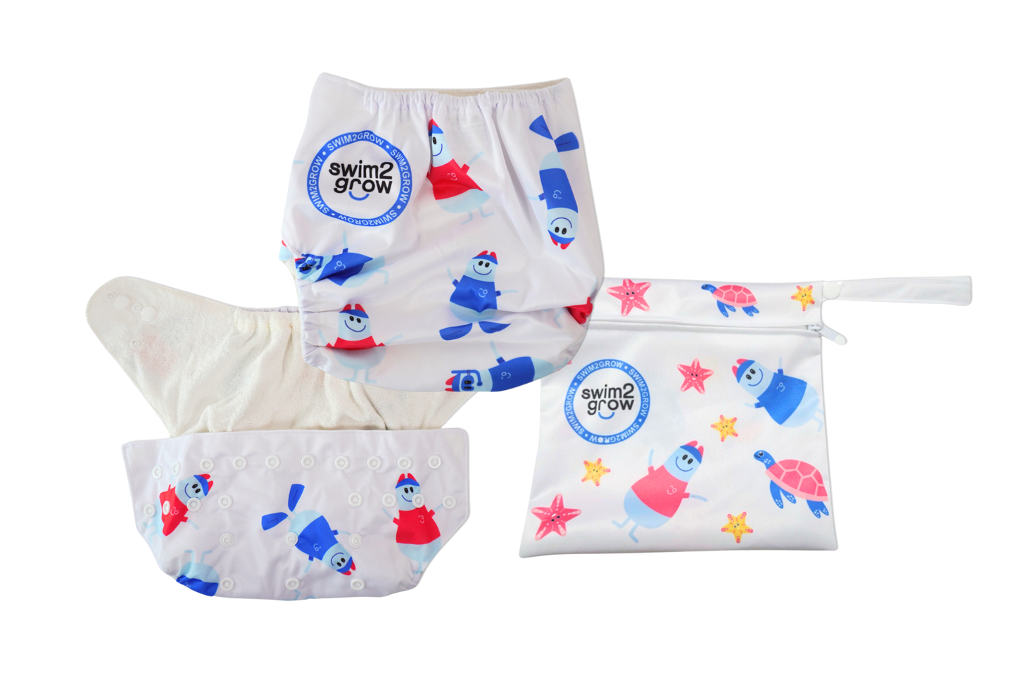 Bobos mitwachsende Schwimmwindel inkl. Wetbag