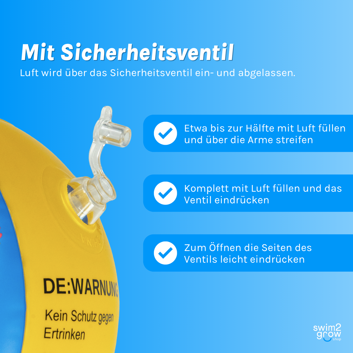 Bobos mitwachsende Schwimmhilfe