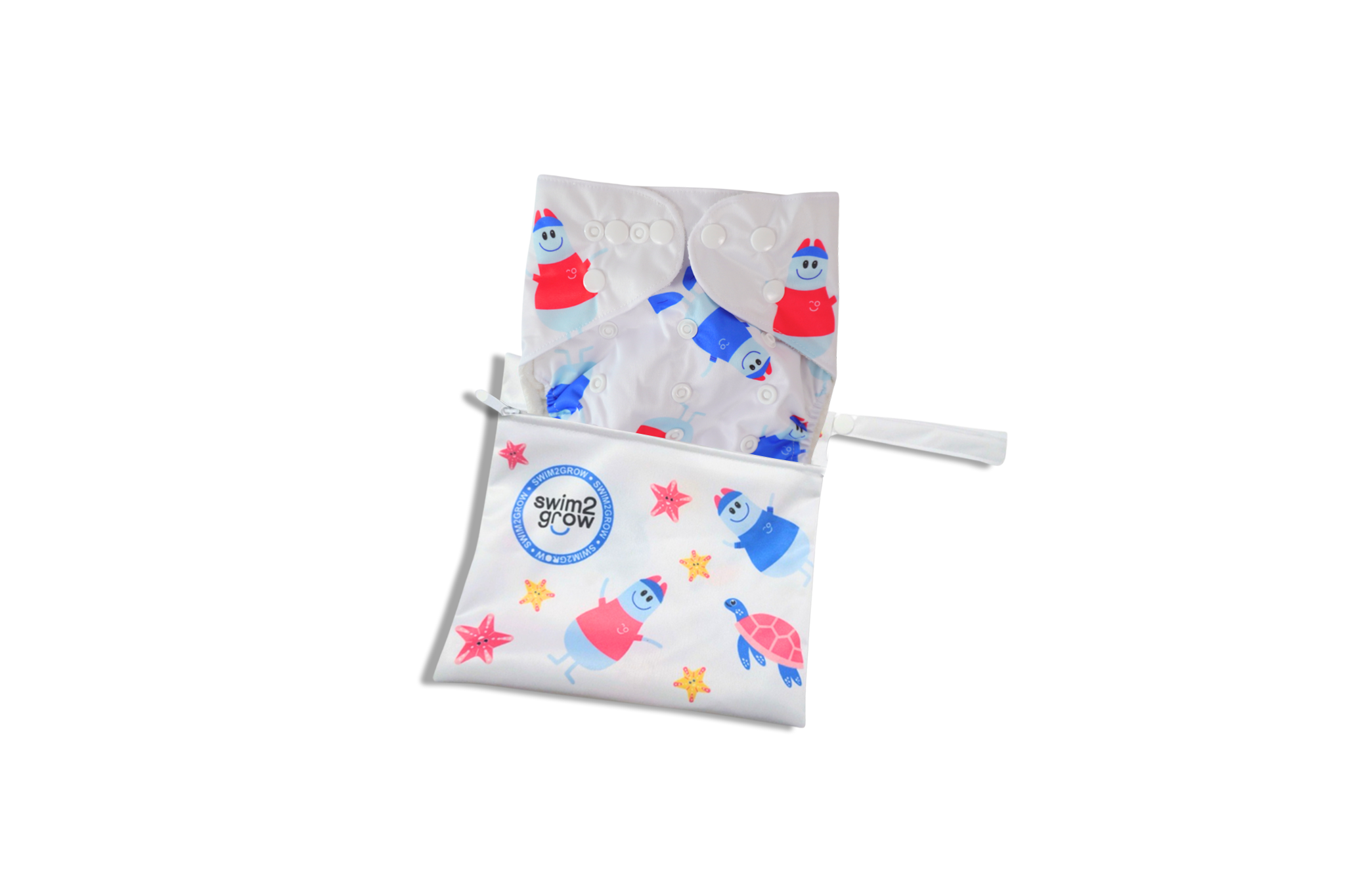Bobos mitwachsende Schwimmwindel inkl. Wetbag - swim2grow.shop